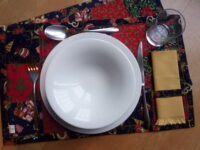 Christmas theme placemats available for puchase