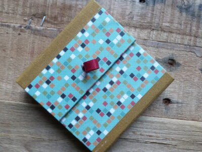 Post-it holder in cardstock and designer paper - Image 2
